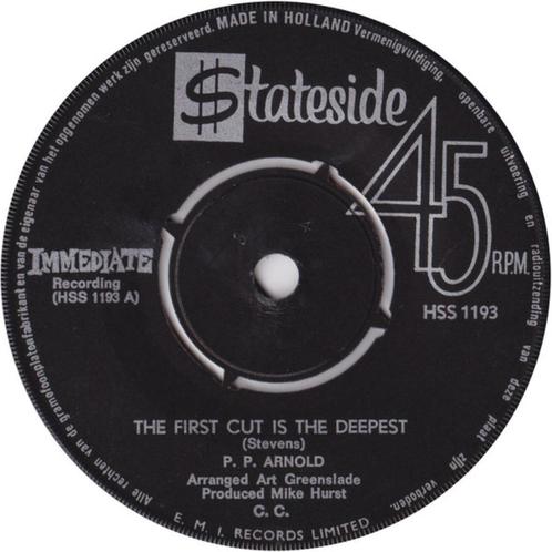 single vinyl   P.P. ARNOLD – The First Cut Is The Deepest, Cd's en Dvd's, Vinyl Singles, Gebruikt, Single, R&B en Soul, 7 inch