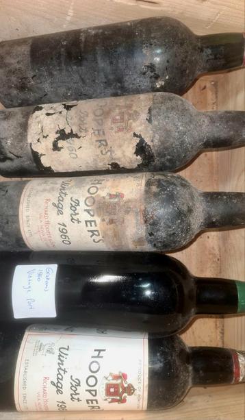 24 flessen oude port, Kopke, Niepoort, Burmester, Hooper's. beschikbaar voor biedingen