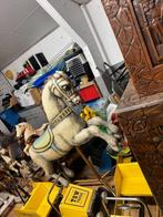 groot antiek hobbel/carrousel paard, Ophalen of Verzenden