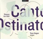 SIMEON TEN HOLT Canto ostinato CD HAGEN QUINTONE TOP COND, Ophalen of Verzenden, Modernisme tot heden, Zo goed als nieuw, Kamermuziek