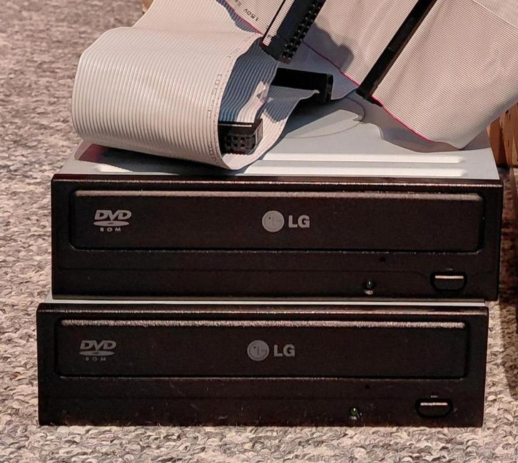 LG GDR-8164B TS-H493 IDEE CD-/DVD-ROM Drive Intern 2x, Computers en Software, Vintage Computers, Ophalen of Verzenden