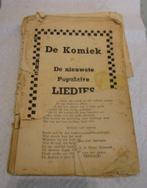 De Komiek populaire liedjes om mee te zingen jaren 50, Gebruikt, Zang, Overige soorten, Ophalen of Verzenden