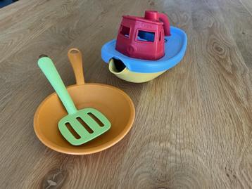 Sleepboot van Green Toys beschikbaar voor biedingen