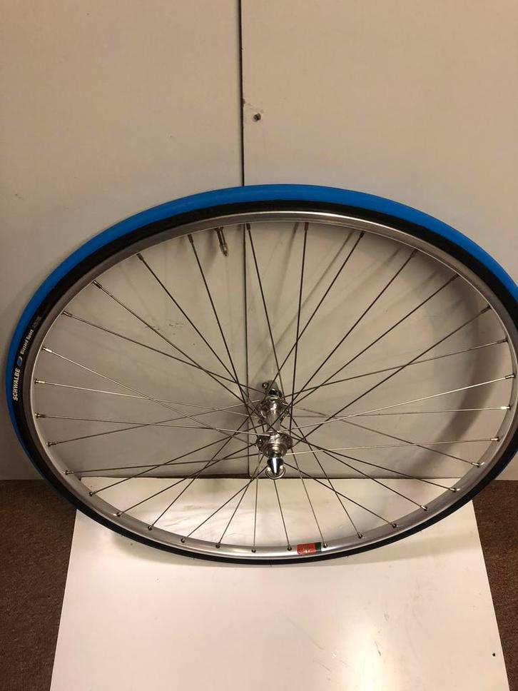Vintage 28 inch Race Voorwiel Mavic/ Sachs/Swalbe., Fietsen en Brommers, Fietsonderdelen, Zo goed als nieuw, Racefiets, Wiel, Ophalen of Verzenden