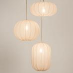 hanglamp japandi lamp kleiner model vide tafel lampion lamp, Ophalen of Verzenden, Nieuw, Stof, Minder dan 50 cm