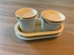 Melk en suiker stel  van Tupperware, Huis en Inrichting, Keuken | Tupperware, Ophalen of Verzenden, Gebruikt, Crème, Overige typen
