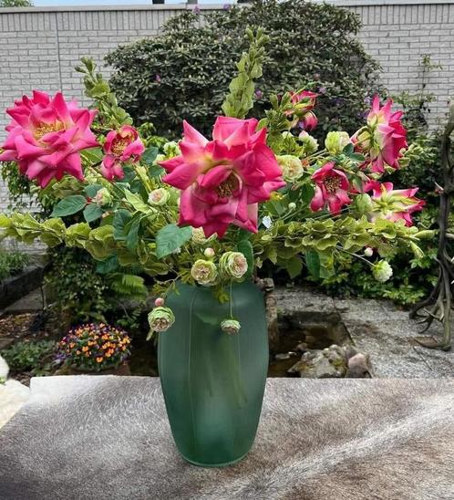 ZIJDEBLOEMEN, Huis en Inrichting, Woonaccessoires | Kunstplanten en Kunstbloemen, Nieuw, Ophalen