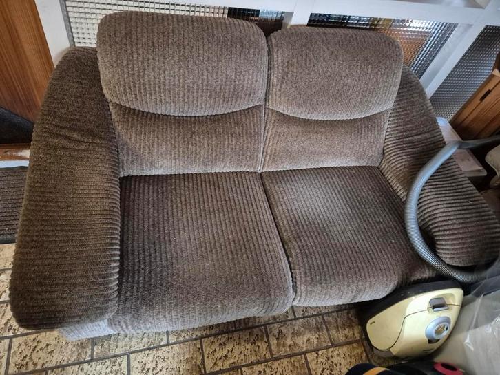 Comfortabele Tweezitsbank, Huis en Inrichting, Banken | Bankstellen, Gebruikt, Rechte bank, Tweepersoons, 150 tot 200 cm, 75 tot 100 cm