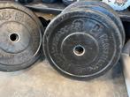 75 kg crossmaxx bumperplates  olympische schijven, Sport en Fitness, Fitnessmaterialen, Ophalen, Halterschijven, Gebruikt, Crossmaxx