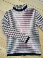 Trui bruin streep met kol maat 164, Kinderen en Baby's, Kinderkleding | Maat 164, Ophalen of Verzenden, Zo goed als nieuw, Jongen