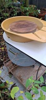 pottenbakkers draaischijf, Hobby en Vrije tijd, Pottenbakken, Ophalen, Gebruikt