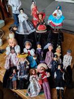 Vintage Souvenirpoppen Klederdracht Collectie (17 stuks), Ophalen of Verzenden