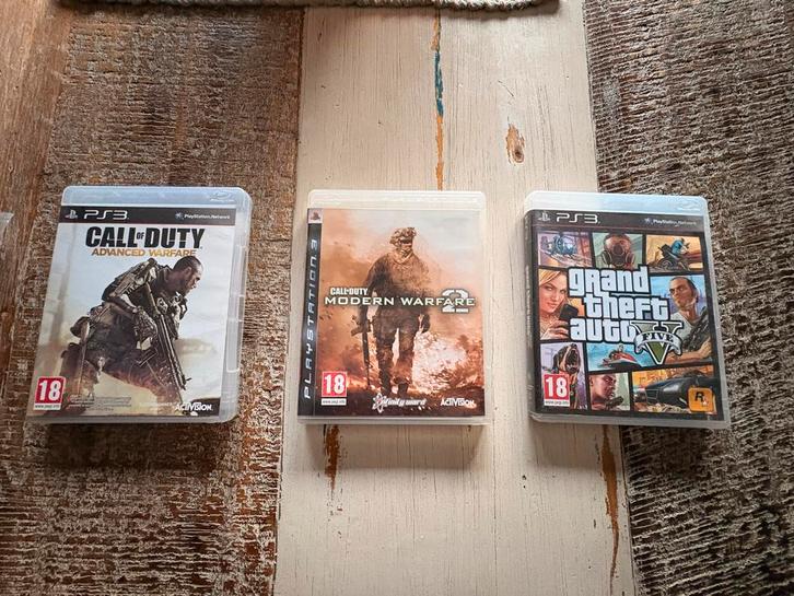 PS3 Games: Call of Duty & GTA V - Top Titels!, Spelcomputers en Games, Games | Overige, Gebruikt, Shooter, 3 spelers of meer, Vanaf 18 jaar