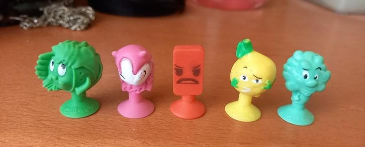 * 5 zuignappoppetjes Stikeez *, Verzamelen, Poppetjes en Figuurtjes, Gebruikt, Verzenden