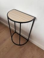 Leuk halfrond bijzettafeltje, Ophalen, Minder dan 55 cm, Rond, Zo goed als nieuw
