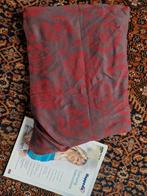 Hoppediz Draagdoek Draagzak Grijs/Paars met Rood, Overige merken, Draagdoek, Ophalen of Verzenden, Zo goed als nieuw