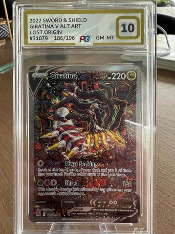 Pokemon Giratina 186/196 Lost Origin PG10 beschikbaar voor biedingen