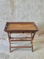 Houten Butler tray dienblad op frame van riverdale, Ophalen, Gebruikt, Rechthoekig, Hout