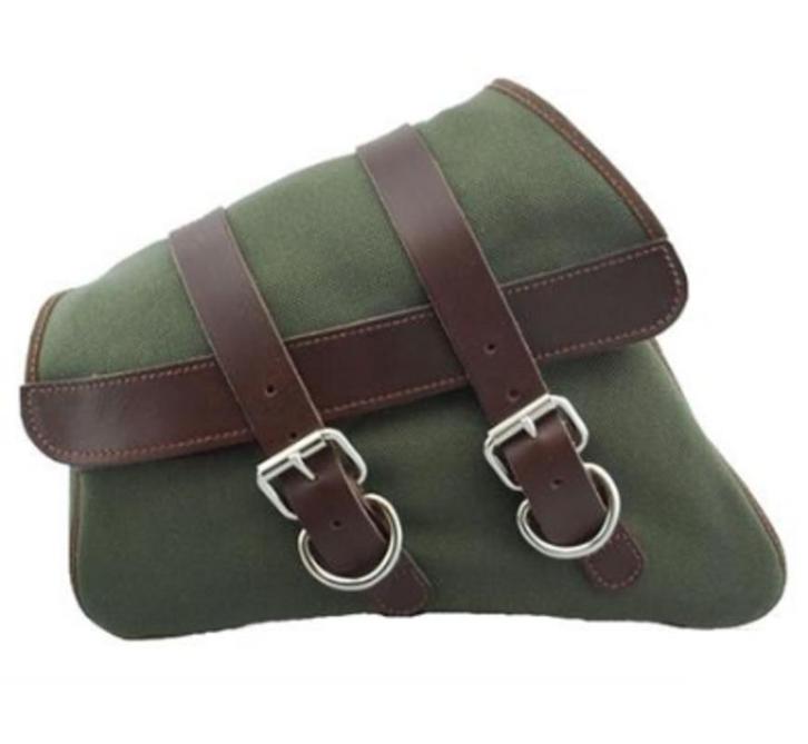 Canvas zijtas links army 2004-2022 XL Sportster, Motoren, Onderdelen | Harley-Davidson, Nieuw, Ophalen of Verzenden