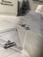 Vivienne Westwood oorbellen zilver, Met kristal, Nieuw, Ophalen of Verzenden, Zilver