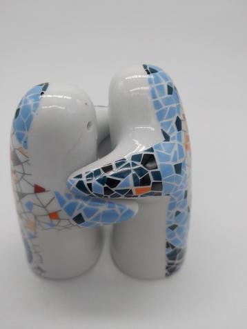 Gaudi Peper & Zoutstel - Yin Yang Mozaïek beschikbaar voor biedingen
