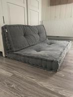 Pallet kussens antraciet 2 x set, Tuin en Terras, Tuinmeubel-accessoires, Ophalen, Zo goed als nieuw