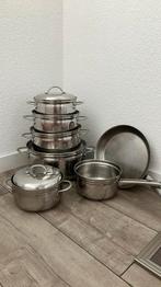BK koopannen, Huis en Inrichting, Keuken | Potten en Pannen, Ophalen of Verzenden, Gebruikt, Rvs, Koekenpan of Braadpan