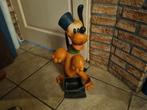 Beeld disney pluto postbode, Verzamelen, Disney, Ophalen, Goofy of Pluto, Zo goed als nieuw, Beeldje of Figuurtje