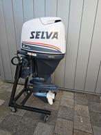 YAMAHA/SELVA 100 pk 4TAKT EFI POWERTRIM NETTE STAAT, Watersport en Boten, Buiten- en Binnenboordmotoren, Ophalen, Gebruikt, 30 pk of meer