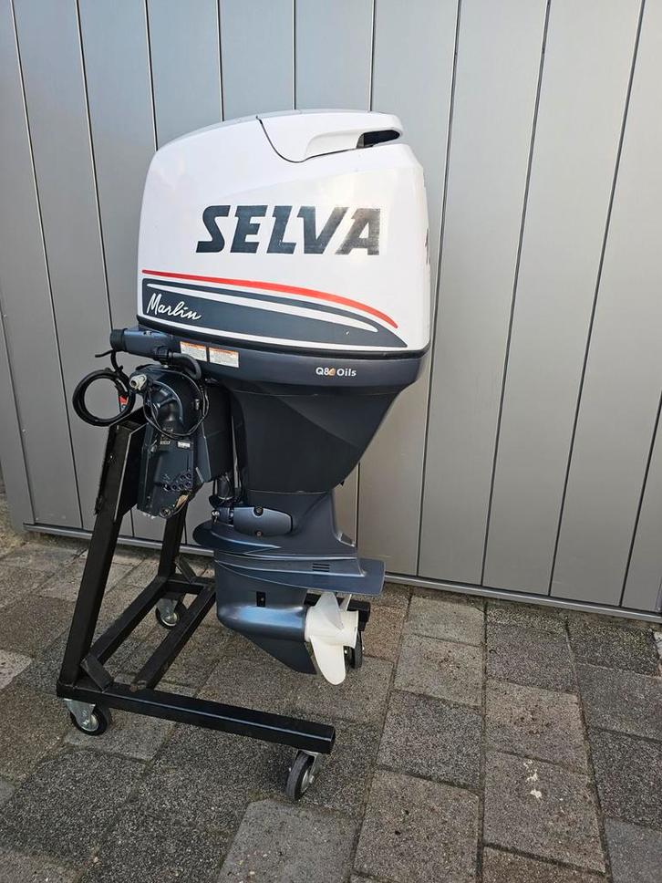 YAMAHA/SELVA 100 pk 4TAKT EFI POWERTRIM NETTE STAAT, Watersport en Boten, Buiten- en Binnenboordmotoren, Gebruikt, Benzine, Buitenboordmotor