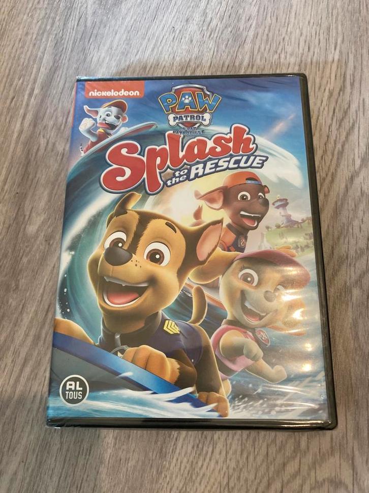 Paw Patrol: Splash to the Rescue, Cd's en Dvd's, Dvd's | Kinderen en Jeugd, Nieuw in verpakking, Tv fictie, Avontuur, Alle leeftijden