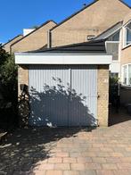 Houten openslaande garagedeur (afmetingen, zie advertentie), Doe-het-zelf en Verbouw, Ophalen, Gebruikt, 120 cm of meer, Garagedeur