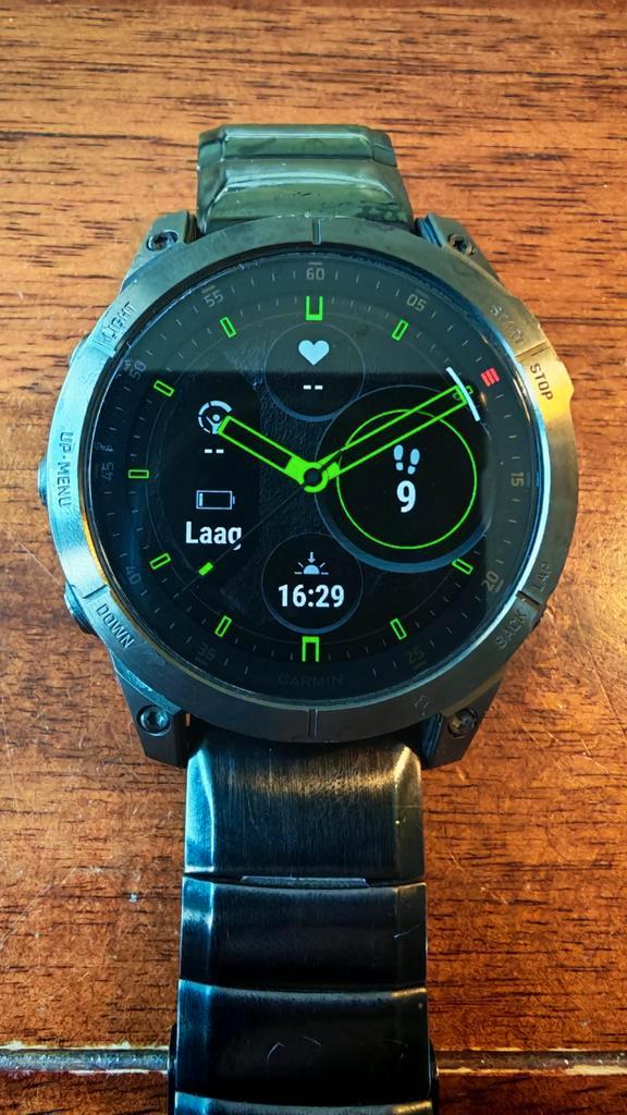 Garmin Epix Gen 2 - Premium Smartwatch, Sieraden, Tassen en Uiterlijk, Smartwatches, Zo goed als nieuw, Grijs, Afstand, Calorieverbanding