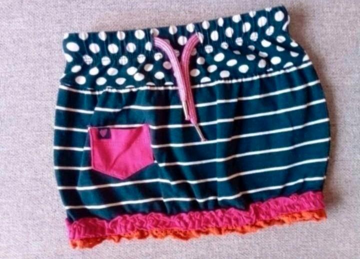 Zgan! Lief blauw gestreept rokje van Baby Blue. Maat 74, Kinderen en Baby's, Babykleding | Maat 74, Zo goed als nieuw, Meisje