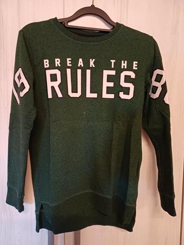 Scampi & Boys Sweater Maat 152 Groen ZGAN beschikbaar voor biedingen