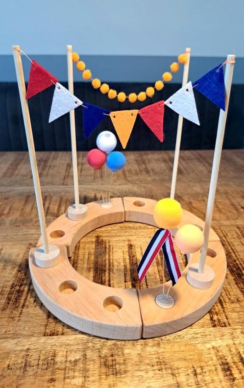 Jaarring steker Oranjeslinger, Hobby en Vrije tijd, Feestartikelen, Nieuw, Versiering, Oranje of Koningsdag, Ophalen of Verzenden