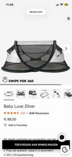 Deryan baby tent luxe, zilver, Ophalen of Verzenden, Zo goed als nieuw, Tot en met 2