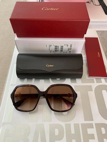Cartier zonnebril..bruin/bruin… beschikbaar voor biedingen