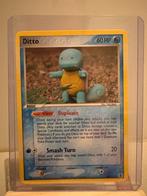 Pokemon kaart - Ditto Squirtle, Ophalen of Verzenden, Gebruikt, Losse kaart, Foil