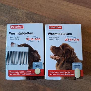 Beaphar wormtabletten all-in-one honden vanaf 17,5 kilo