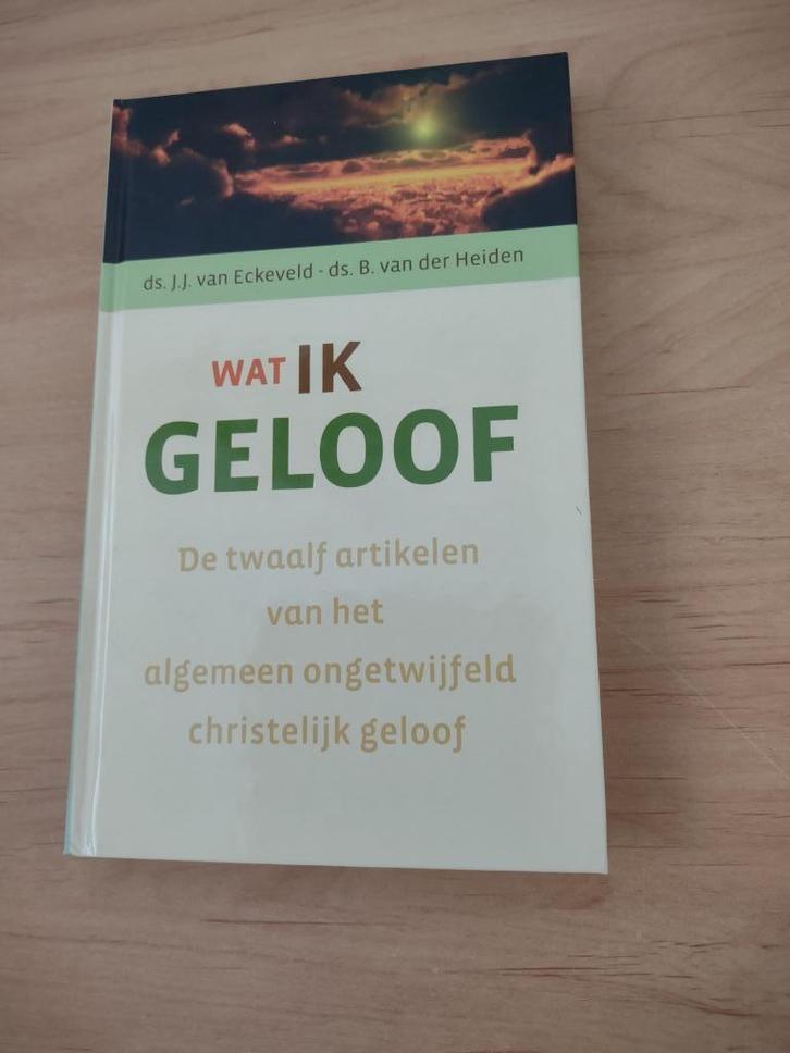 Wat ik geloof- ds JJ van Eckeveld/ds B van der Heiden, Boeken, Godsdienst en Theologie, Zo goed als nieuw, Christendom | Protestants