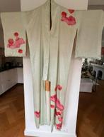 Vintage traditionele Japanse kimono, Antiek en Kunst, Dames, Japan, Verzenden