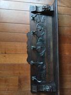 Antieke Houten Wandkapstok, Huis en Inrichting, Gebruikt, Minder dan 100 cm, Hout, Ophalen