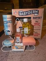 Zeldzame complete vintage Babyderm babyset in originele doos, Ophalen of Verzenden