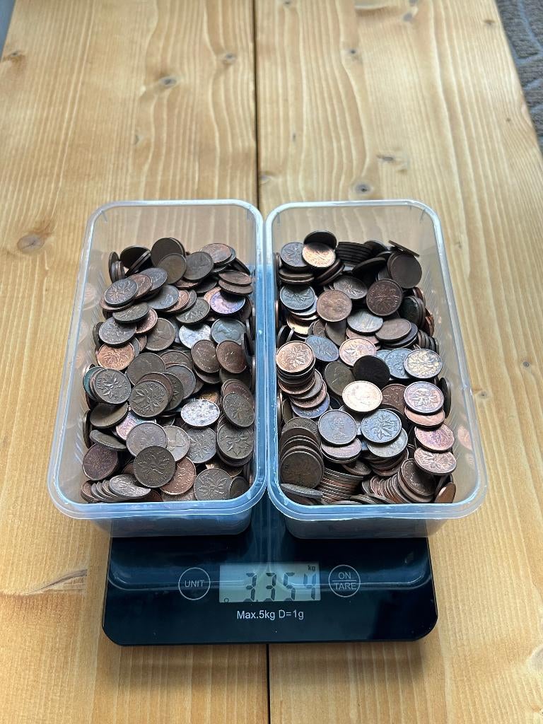 3,35kg Canadese munten, Ophalen of Verzenden, Noord-Amerika