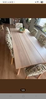 Vrijwel nieuwe tafel en zes stoelen, Ophalen