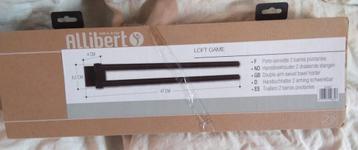 Allibert handdoekrek loft game zwart 