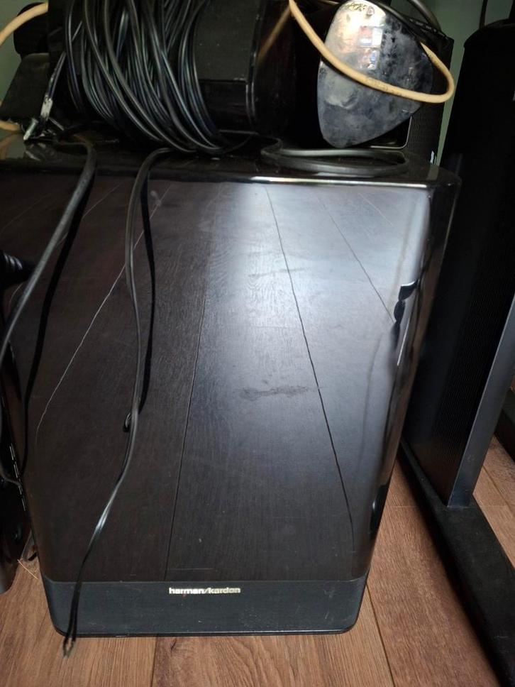 Harman Kardon Subwoofer - Gebruikt, Audio, Tv en Foto, Luidsprekers, Gebruikt, Subwoofer, 60 tot 120 watt, JBL, Ophalen of Verzenden
