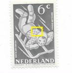 postz. pl. fouten ongebruikt.  { K dd }, Postzegels en Munten, Postzegels | Nederland, Ophalen of Verzenden, Na 1940