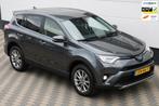 Toyota RAV4 2.5 Hybrid Navi Camera LED Dealer Ond Zeer Luxe, Stof, Gebruikt, Zwart, Origineel Nederlands
